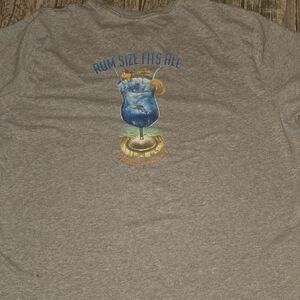 Tommy Bahama Gray Graphic Tee